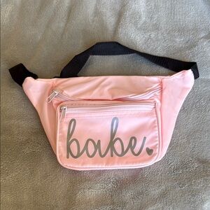 Pink Babe Waist Bag